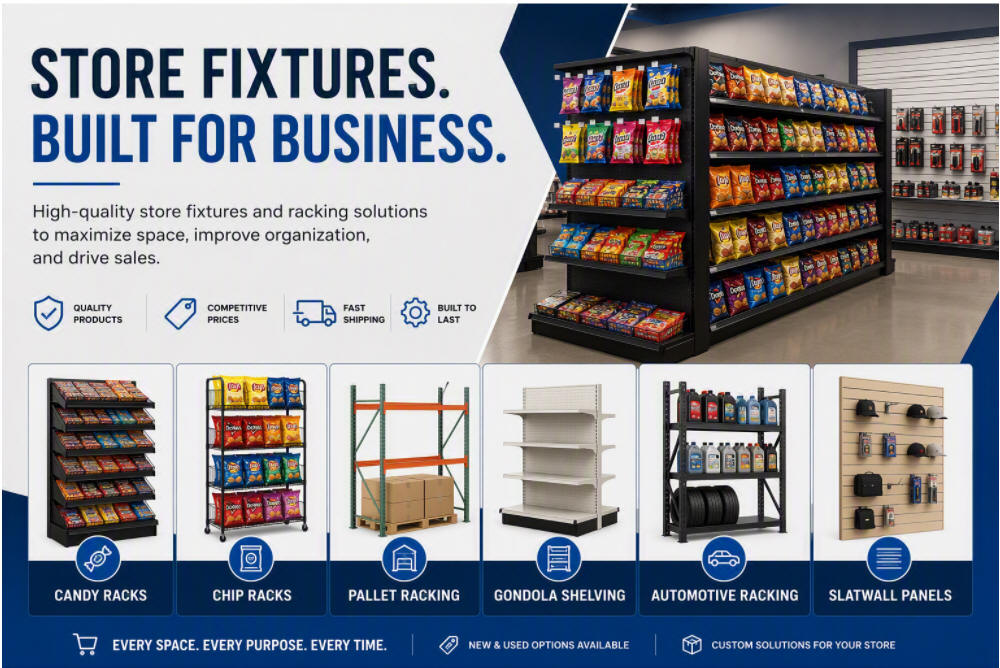 E System Sales - Store Fixture Specialty
